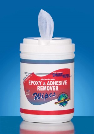 Epoxy & Adhesive Remover - Odorless Formula, 100 ct., 6" x 9"